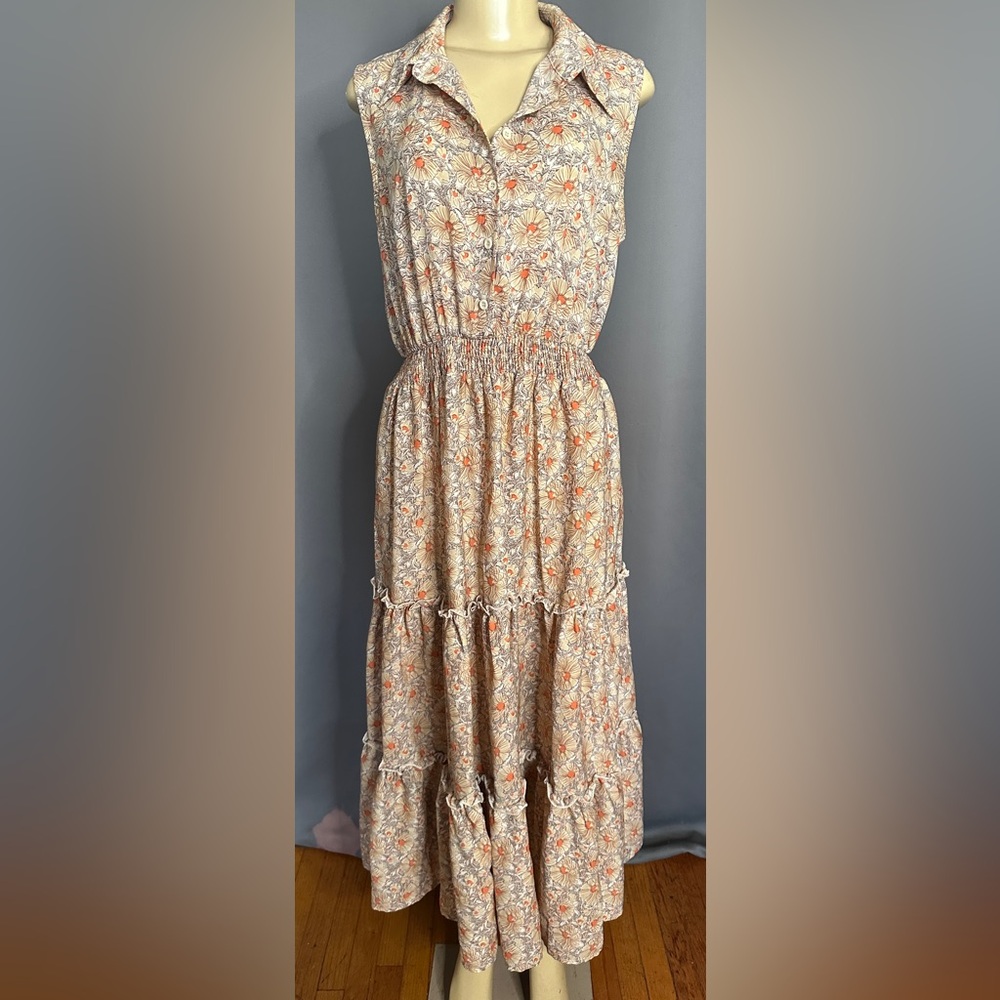 CATCH STITCH Floral Maxi Dress